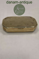 Antik Snus Boks i Messing