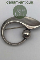 Hans Hansen Sterling Sølv Broche No. 109