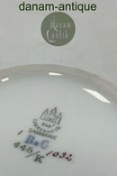 Bing og Grøndahl Krakele Vase med Blomster No 445/K/1032