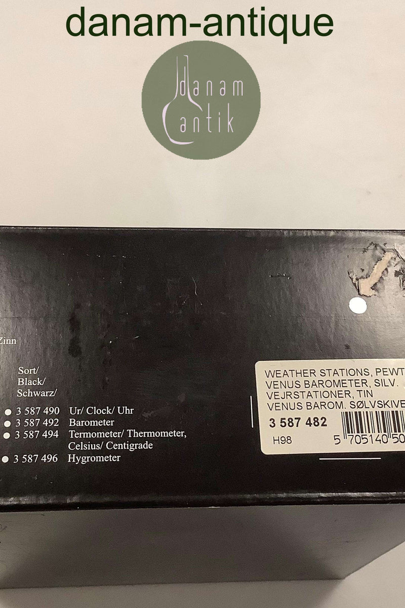 Georg Jensen Barometer Andreas Mikkelsen Venus  Måler 11,5cm / 4.53 inch