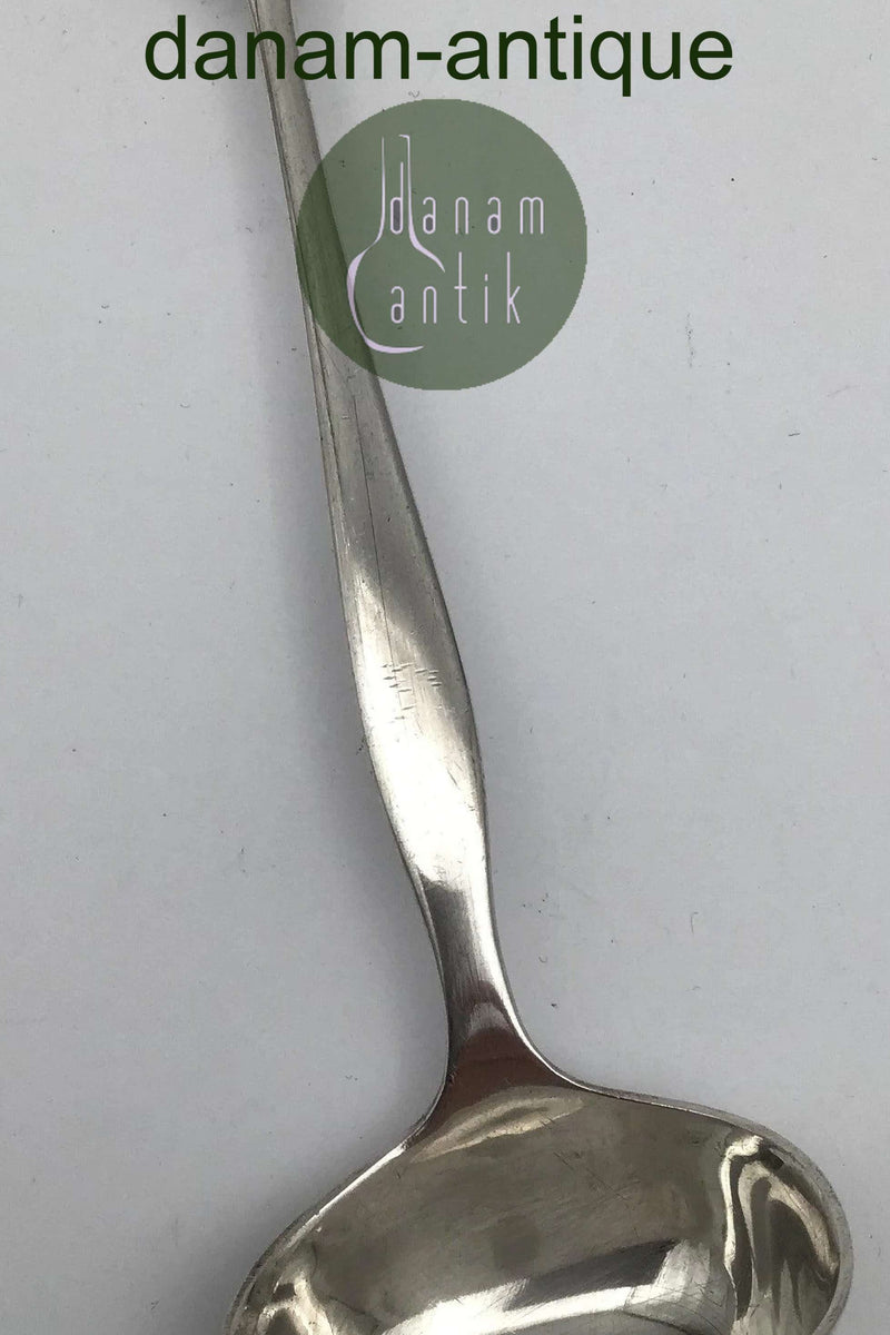 Dänische Krone DGS Sterlingsilber-Saucenschöpfer