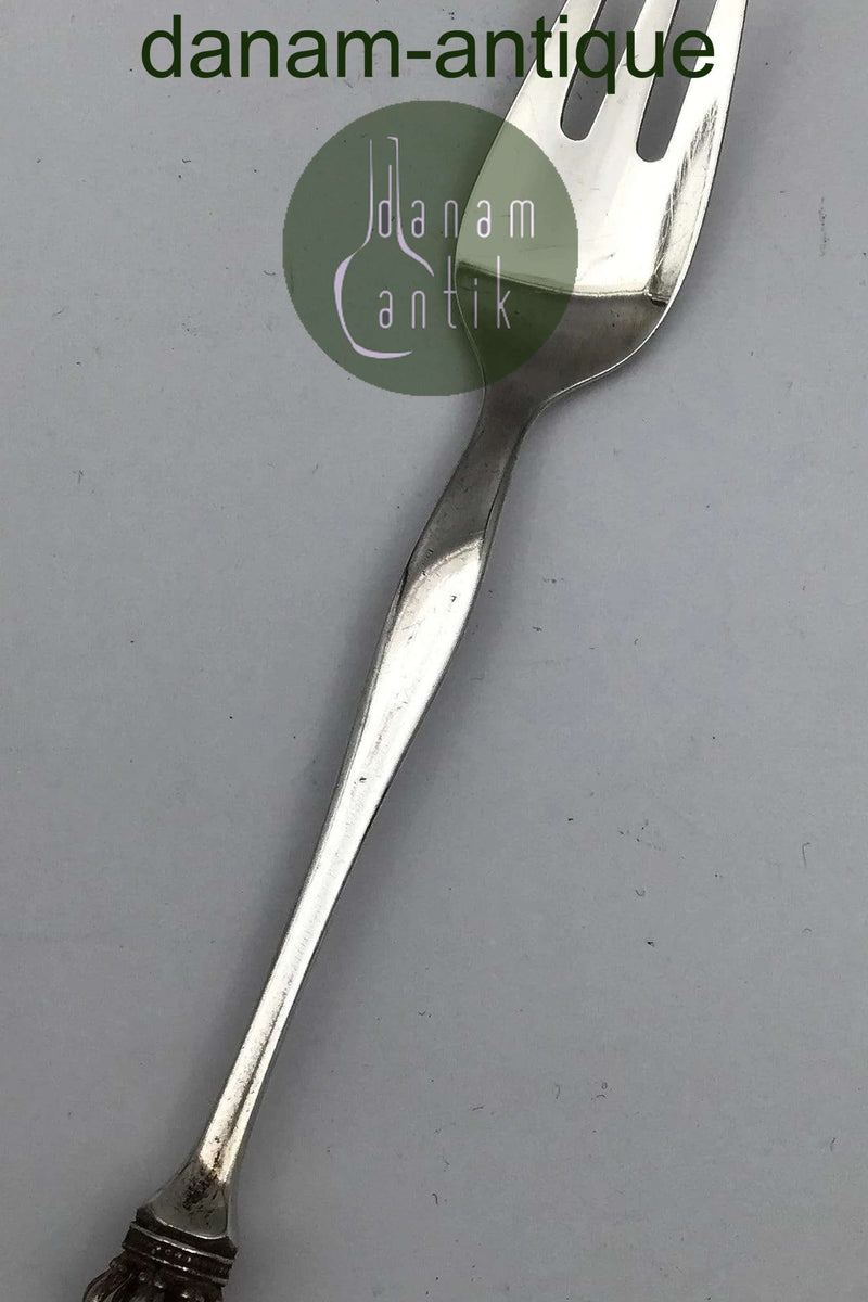 Danish Crown DGS Sterling Silver Cake Fork