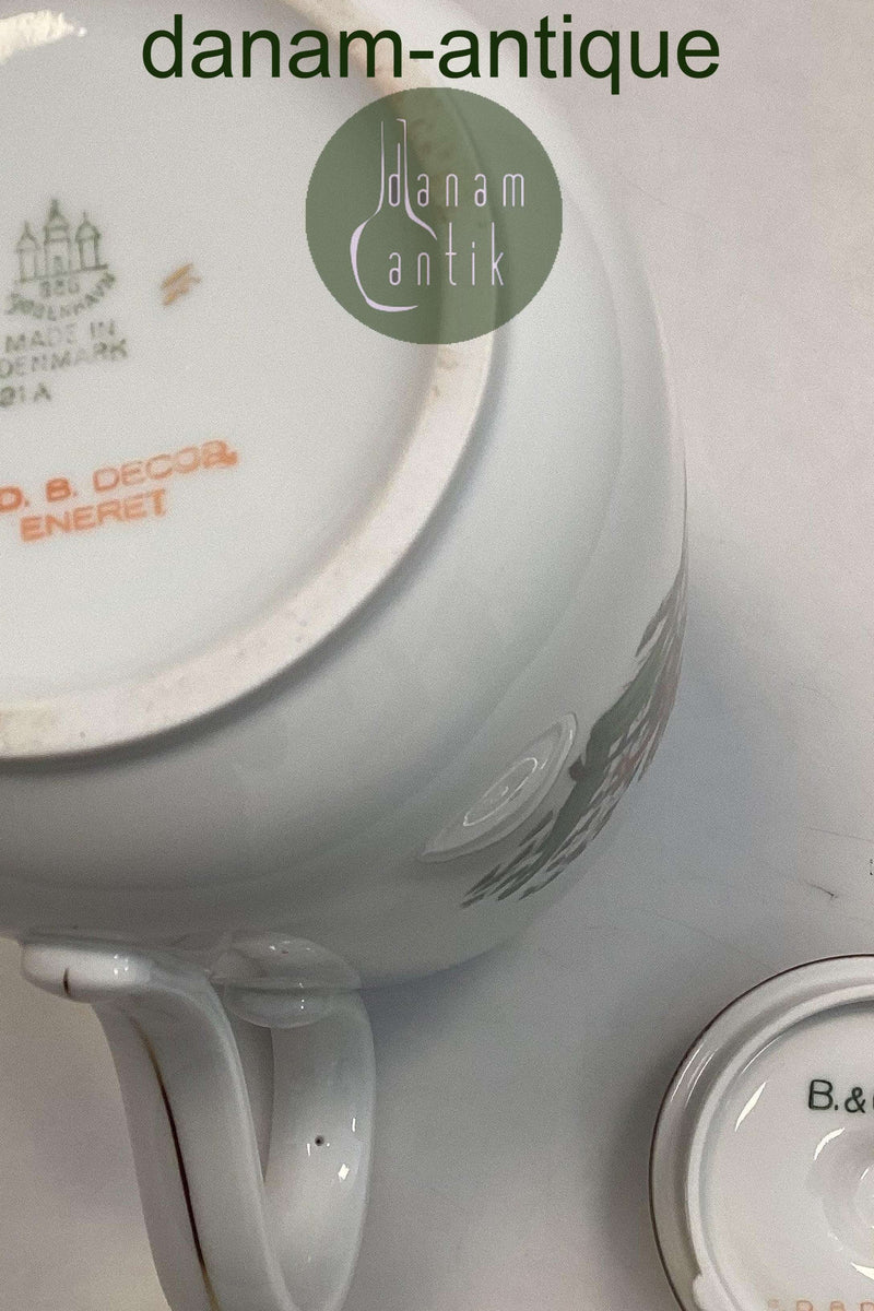 Bing og Grøndahl Fruesko Kaffekande No 91A