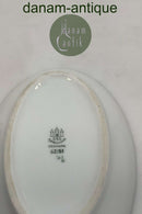 Bing og Grøndahl Art Nouveau Oval assiet blomster motiv No  62 / 81