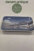 Royal Copenhagen Rechteckige kleine Schale Storstrømsbroen Nr. 3453