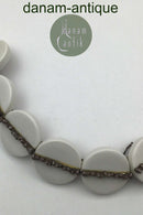 Royal Copenhagen A. Michelsen Porcelæn/Sterling Sølv Armlænke