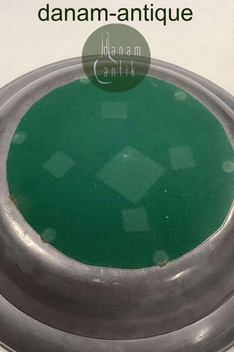 Stort Flot Rundt Tin Fad