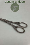 Silver-plated grape shears from Sweden