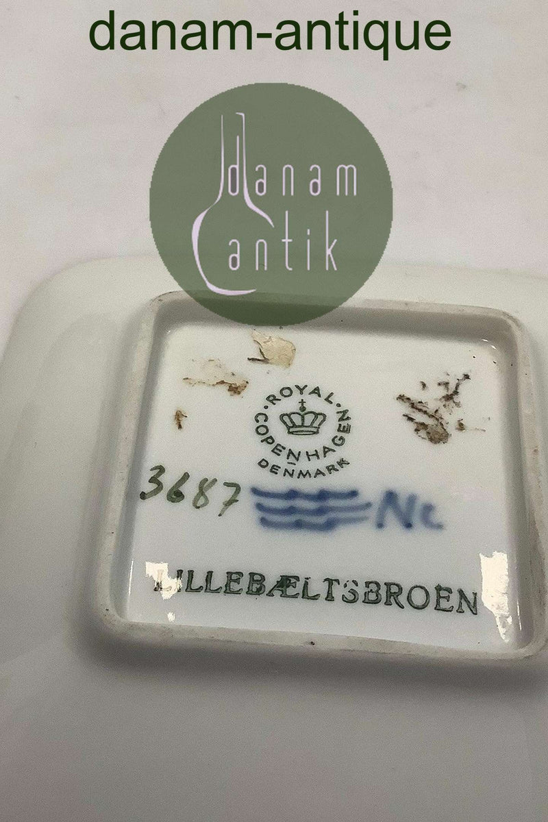 Royal Copenhagen Skål og askebæger No 3687 Lillebæltsbroen