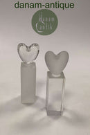 Sæt Holmegaard Hjerte Lysestager