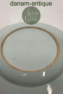 Smuk Kinesisk Tallerken Qianlong 1735-1795  Måler 23cm / 9.06 inch  Få enkelte kant afslag