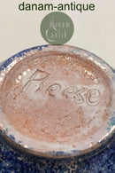 Grethe Reese Keramik Skål i blå og gul