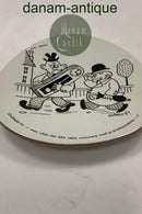 Knabstrup Platte med Storm P. Motiv og Vers