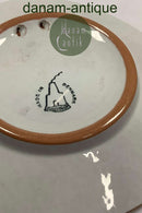 Knabstrup Platte med Storm P. Motiv og Vers