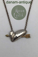 Georg Jensen Sterling Sølv/Guld Vedhæng 2003 Isabell Kristensen