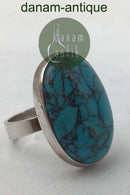 Niels Erik From Sterling Sølv Ring med Turkis