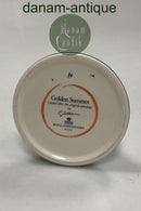 Royal Copenhagen Gylden Sommer Høj Lysestage