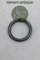 Hans Hansen Oxideret Sterling Sølv m Guld Ring