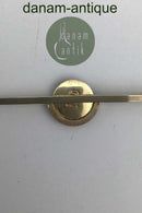 Georg Jensen / Royal Copenhagen Forgyldt Sterling Sølv / Porcelæn Slipsenål