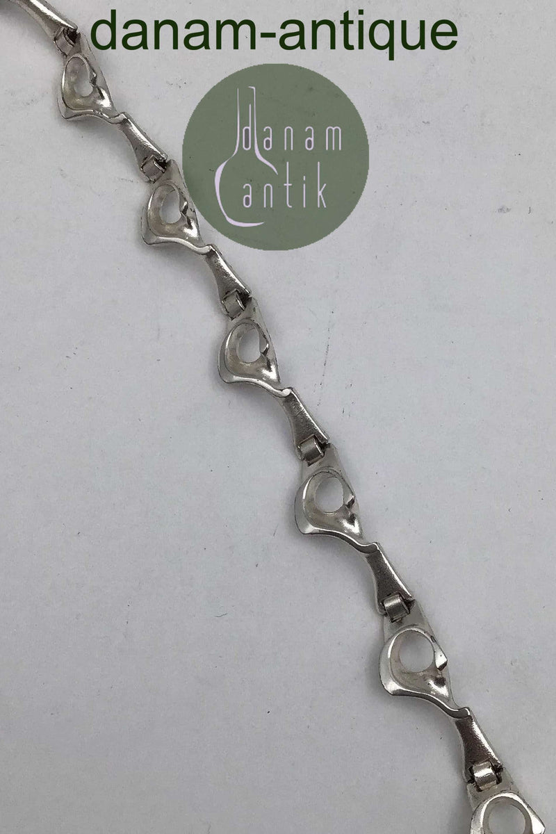 Lapponia Sterling Sølv Armlænke Bjørn Weckstrøm