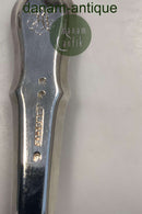 Großer Fischspaten aus dänischem Silber in Muschelform von Lamotte, 1895