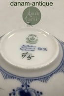 Royal Copenhagen Musselmalet Riflet Thekop / Kontorkop No 75