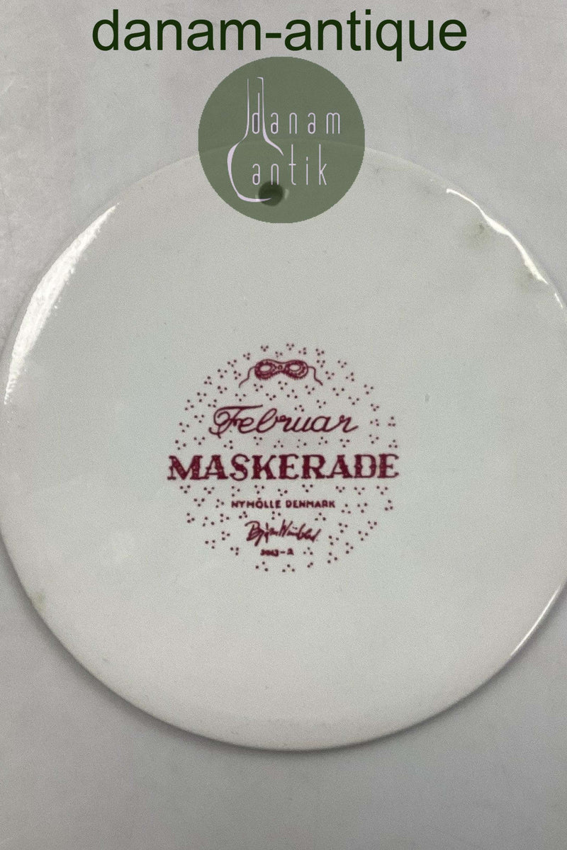 Bjørn Wiinblad: Rød februar platte fra Nymølle - MASKERADE