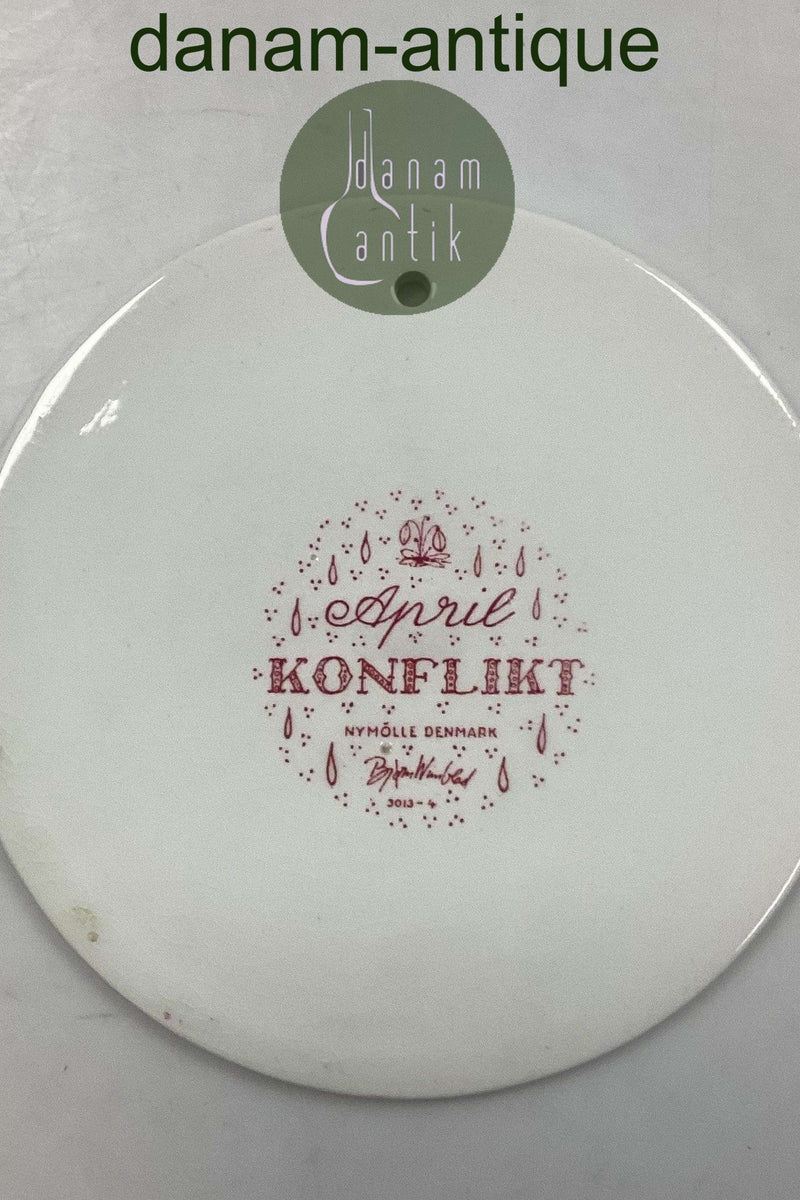 Bjørn Wiinblad: Rød april platte fra Nymølle - KONFLIKT