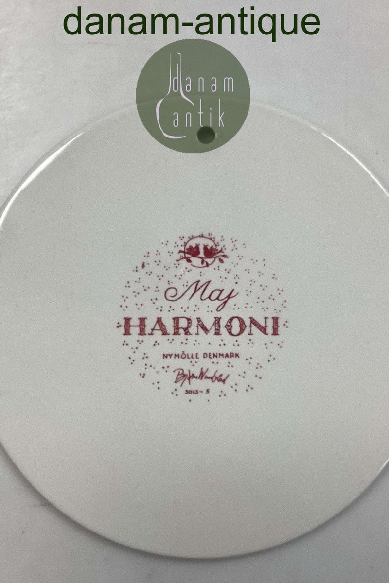 Bjørn Wiinblad: Rød maj platte fra Nymølle - HARMONI