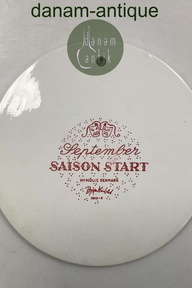 Bjørn Wiinblad: Rød september platte fra Nymølle - SAISON START