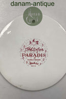 Bjørn Wiinblad: Rød oktober platte fra Nymølle - PARADIS