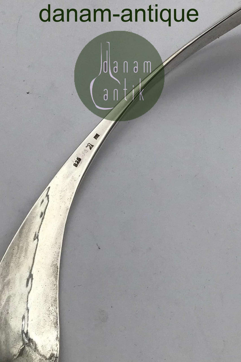 Dansk Sterling Sølv Brevkniv / Brevvægt