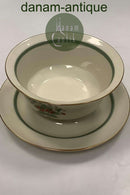 Royal Copenhagen Fensmark Sovseskål med Påsat Underfad No. 9580