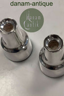 Par Cohr Moderne Sølv Plet Lysestager