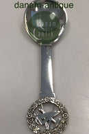 Evald Nielsen Frimurer Loge ske i sølv