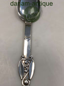 デンマークの子供用ボックス、シルバー、花柄、アール・デコ様式