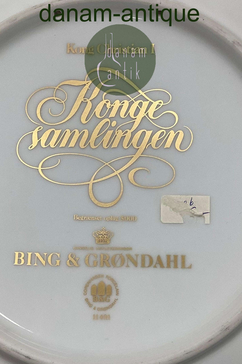 Bing og Grøndahl Platte fra Kongesamlingen, Kong Christian I