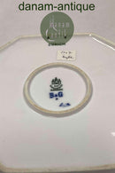 Bing og Grøndahl Alfabet Platte Zurich. Designet i 1933-1934 af Ove Larsen