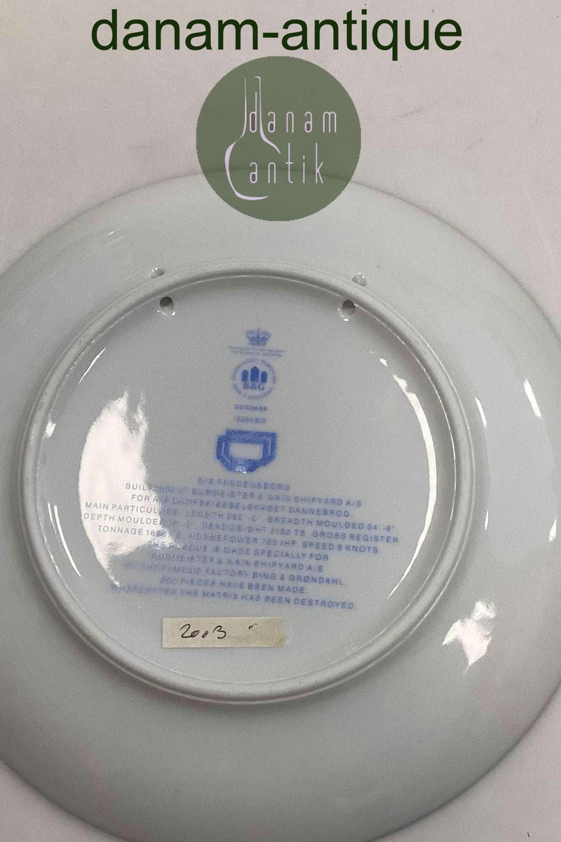 Bing og Grøndahl Skibsplatte fra 1989