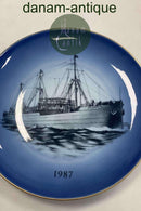 Bing og Grøndahl Skibsplatte fra 1987