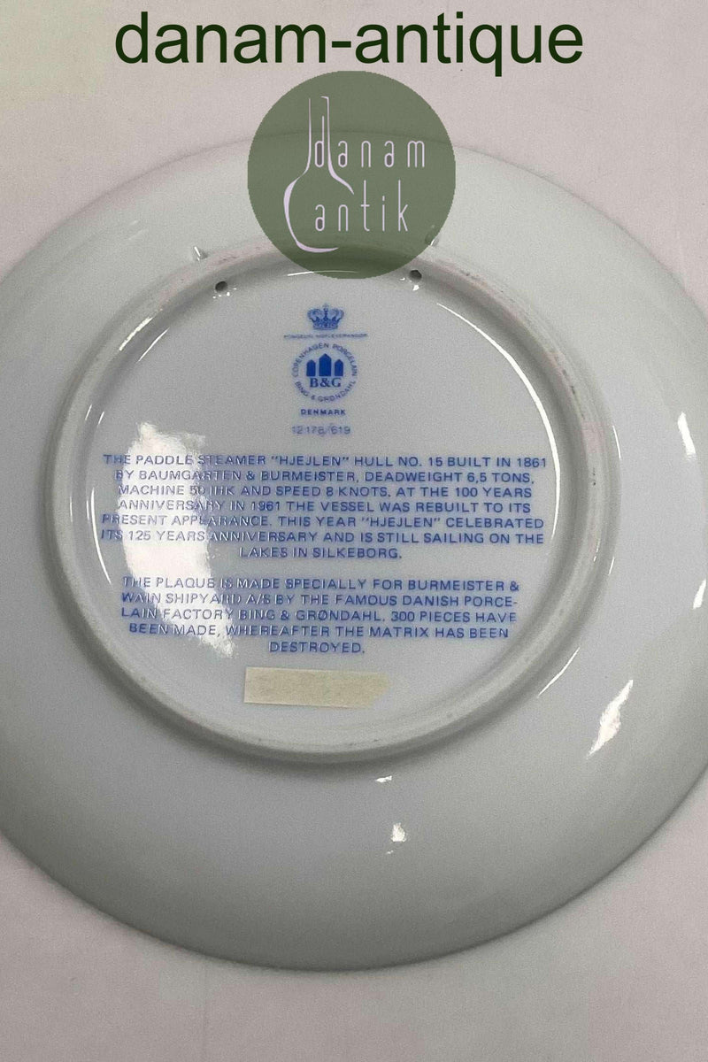 Bing og Grøndahl Skibsplatte fra 1986