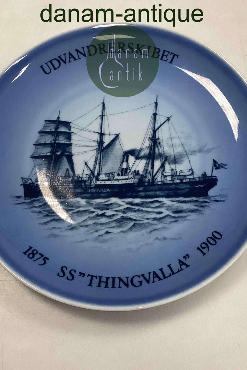 Bing og Grøndahl Skibsplatte fra 1978
