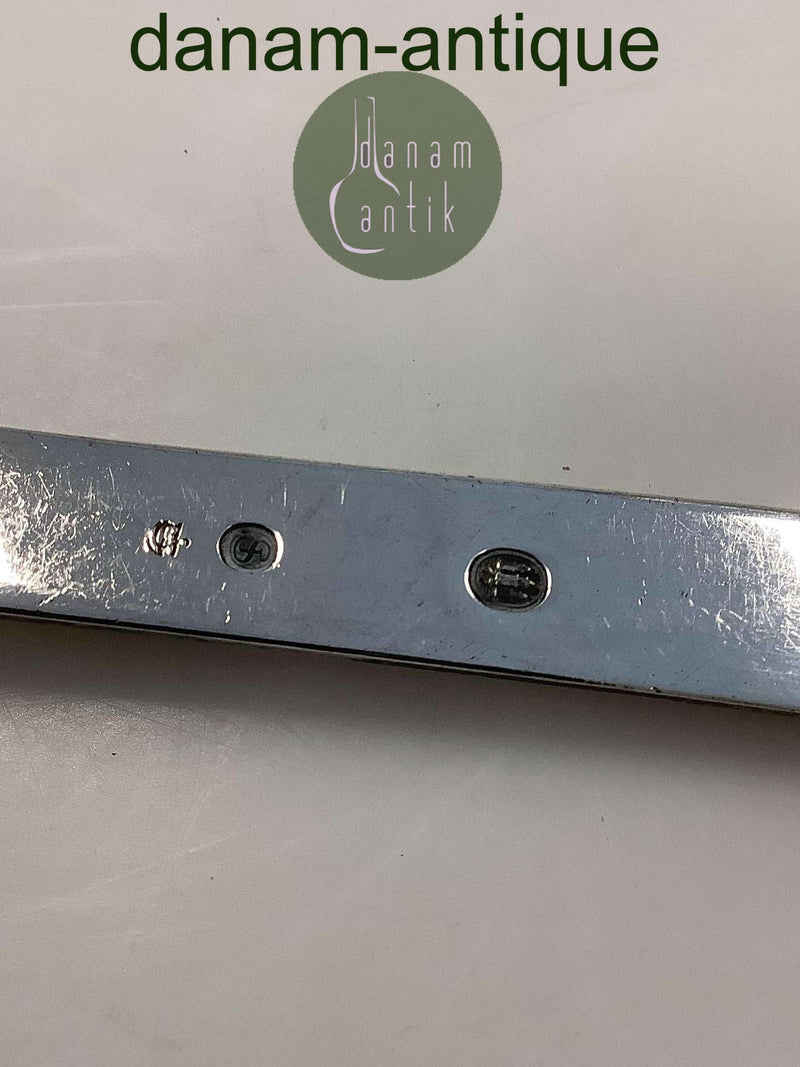 Dansk Moderne Barneske i Sølv