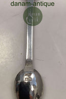 Evald Nielsen / Aage Weimar Sølv Kaffeske No 3 med rød sten