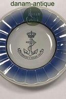Royal Copenhagen / Aluminia Navy Christmas Plate 1957