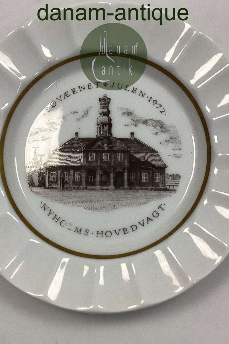 Royal Copenhagen / Aluminia Søværnets Juleplatte 1972