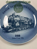 Bing og Grøndahl Dansk Veteran Jernbane Platte No 6