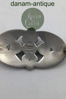 Georg Jensen Sterling Sølv Broche No. 156 Grøn Agat