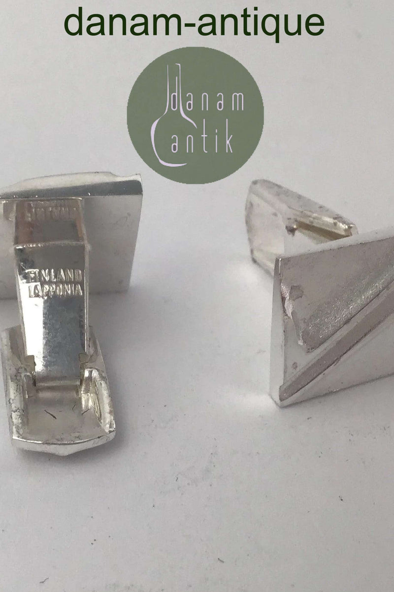 Lapponia Sterling Sølv Manchetknapper Björn Weckström