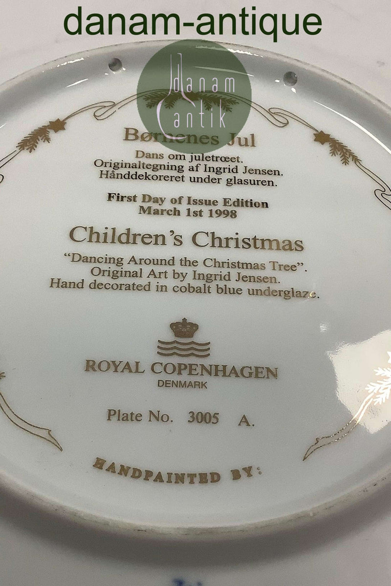 Royal Copenhagen Børnenes Jul Platte 1998